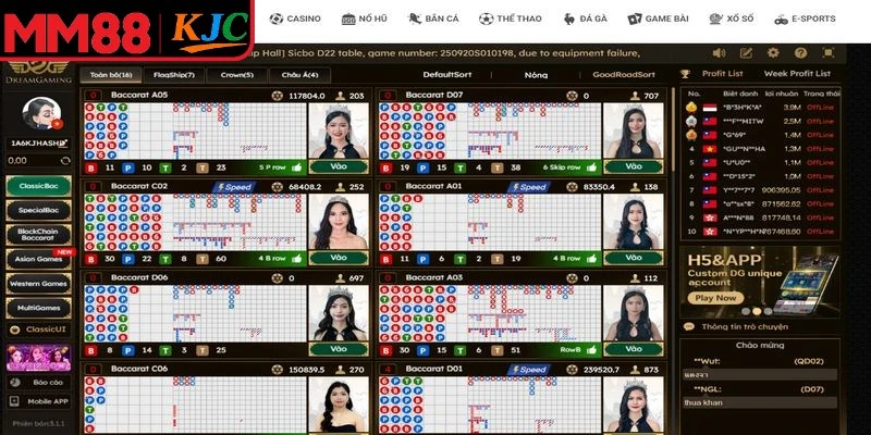 Kho game đa dạng cùng với hàng trăm tựa game hot hit