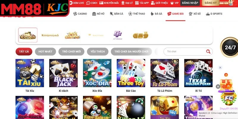 MM88 là chuyên mục giải trí trực tuyến được xây dựng theo mô hình đa nền tảng