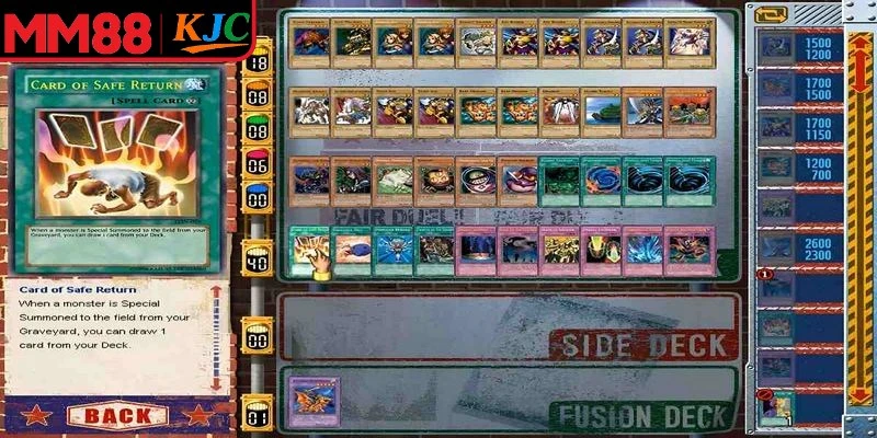 Luật chơi cơ bản trong Game Bài Yugioh Online