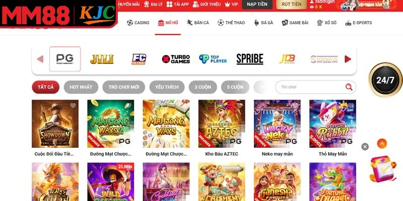 Nổ hũ MM88 đang trở thành lựa chọn số một của hàng ngàn game thủ mỗi ngày