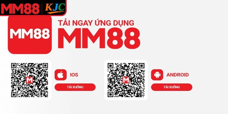 Các thao tác thực hiện tải app MM88 siêu đơn giản